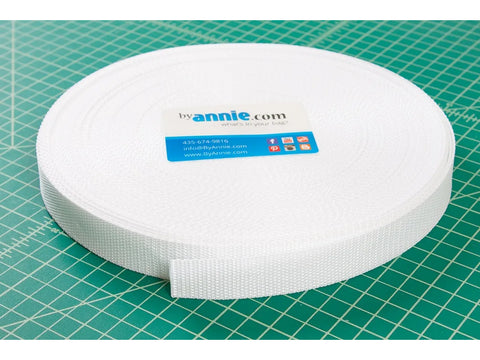 Strapping - 1" 50yd - White