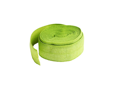 Fold-over Elastic - 20mm x 2yd - Apple Green