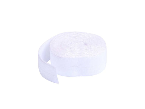 Fold-over Elastic - 20mm x 2yd - White