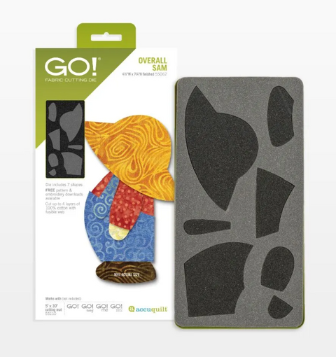 AccuQuilt GO! Overall Sam Die