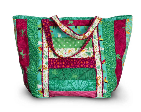 Charlotte Shopper Tote Quilt-As-You-Go Kit