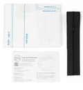 A black Grab 'N Go Tote with a Zippity-Do-Done® Zipper, pattern, and instructions.