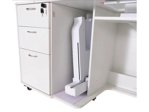 Kangaroo Sydney Lite Dual Rail Electric Lift Sewing Cabinet