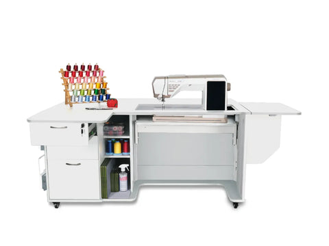 Kangaroo Sydney Dual Rail Electric Lift Sewing Cabinet