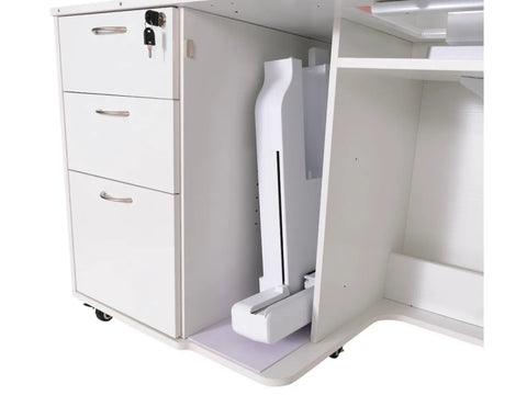 Kangaroo Sydney Dual Rail Electric Lift Sewing Cabinet
