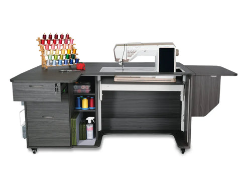 Kangaroo Sydney Dual Rail Electric Lift Sewing Cabinet
