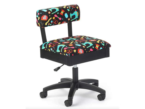 Arrow Black Sewing Notions Hydraulic Sewing Chair