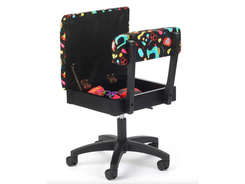 Arrow Black Sewing Notions Hydraulic Sewing Chair
