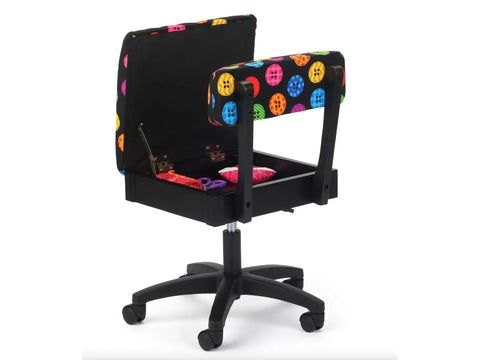 Arrow Bright Buttons Hydraulic Sewing Chair