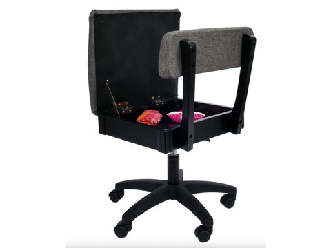 Arrow Lady Gray Hydraulic Sewing Chair
