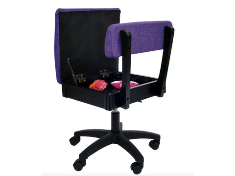 Arrow Royal Purple Hydraulic Sewing Chair