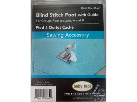 Blind Stitch Foot with Guide