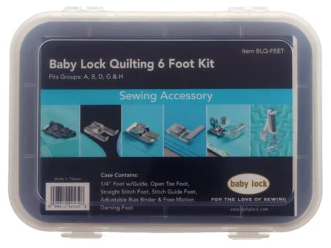 6pc Quilting Foot Kit