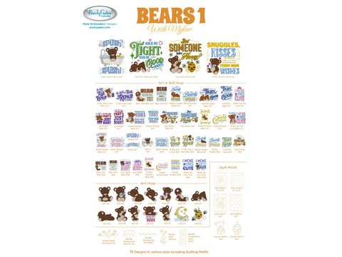 Purely Gates Bears 1 with Mylar