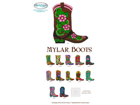 Purely Gates Mylar Boots