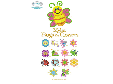Purely Gates Mylar Bugs and Flowers