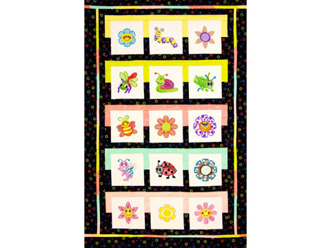 Purely Gates Mylar Bugs and Flowers