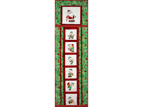 Purely Gates Mylar Santa and His Elves