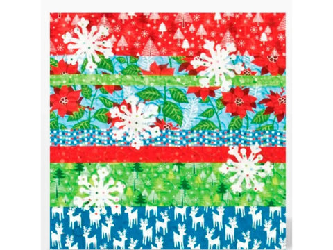 AccuQuilt GO! Strip Cutter - 2-1/4" (1-3/4" Finished) 4 Strips with Angled Guidelines