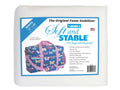 White By Annie Soft & Stable foam stabilizer, 72 by 58 inches, with a butterfly-patterned bag.