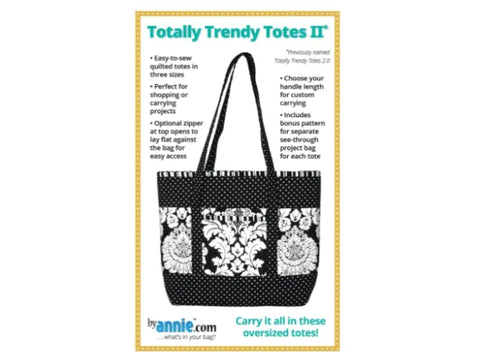 By Annie Totally Trendy Totes II Pattern