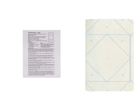 June Tailor Quilt As You Go Pet Placemat Dogs