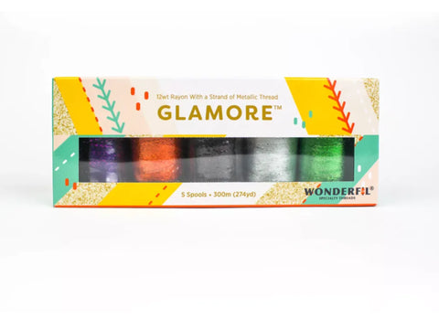 Wonderfil Glamore Fun Christmas Thread Pack