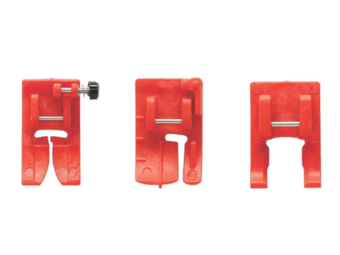 Sew Fine Ultra High Performance Foot Red Janome Foot Set