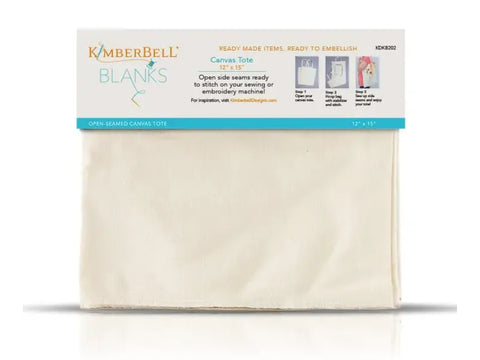 Kimberbell Blank Canvas Tote