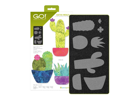 Accuquilt GO! Cactus Medley Die