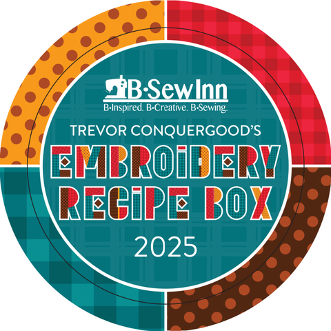 Trevor Conquergood Embroidery Recipe Box - OKC