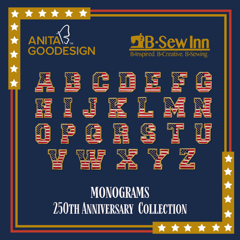Anita Goodesign 250th Anniversary of America Collection