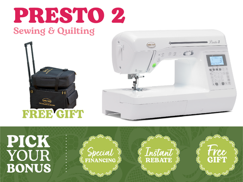 Baby Lock Presto II Sewing & Quilting Machine