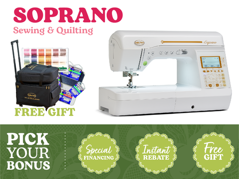 Baby Lock Soprano Sewing & Quilting Machine