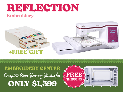NEW! Baby Lock Reflection Embroidery Machine