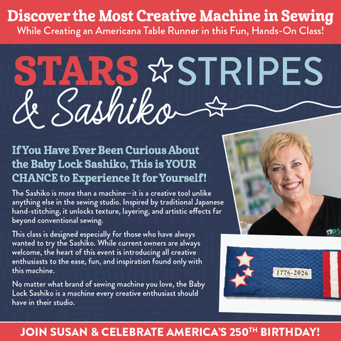 Stars, Stripes & Sashiko