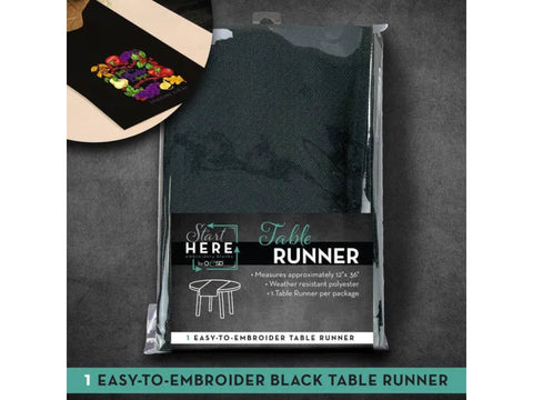 OESD Table Runner Blank -Black