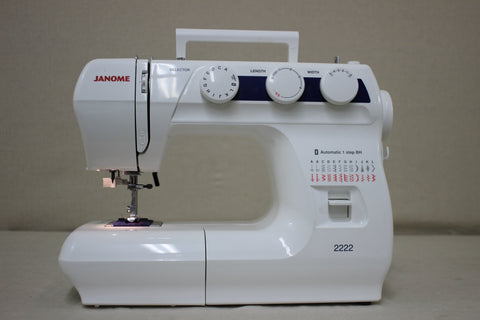 Janome 2222 Sewing Machine-Pre-Owned
