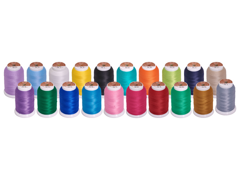 Baby Lock Nylon Textured Thread Set of 20 Colors