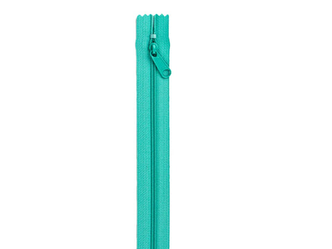 30" Zipper - Turquoise