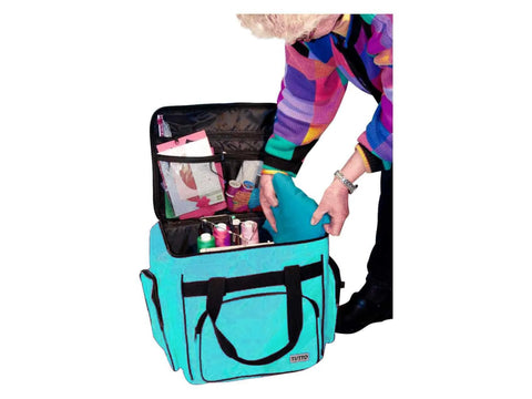 Tutto Serger/Accessory Bag - Turquoise
