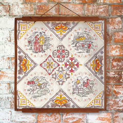 Anita Goodesign Vintage Equestrian Quilt
