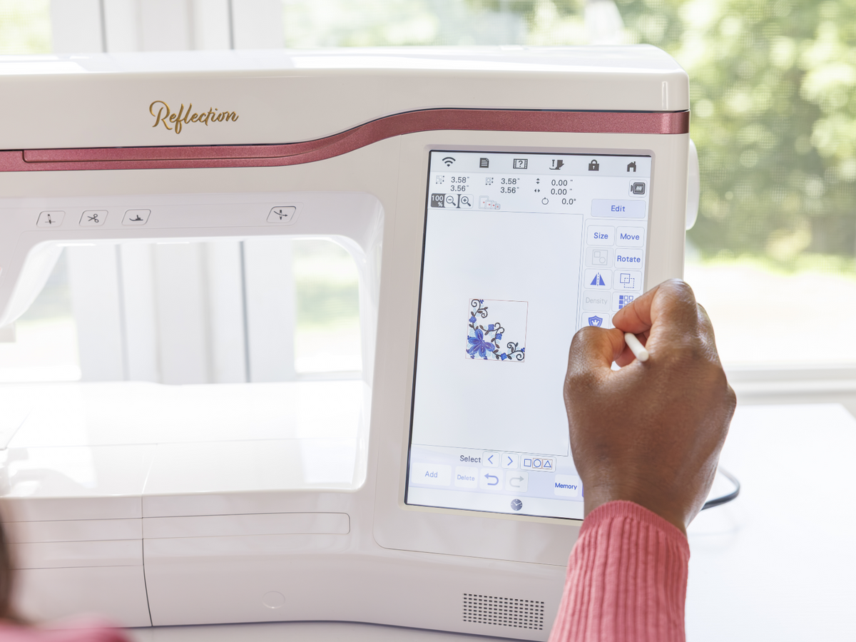 NEW! Baby Lock Reflection Embroidery Machine – B-Sew Inn