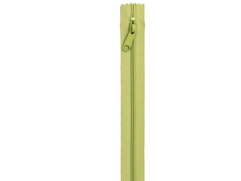30" Zipper - Apple Green
