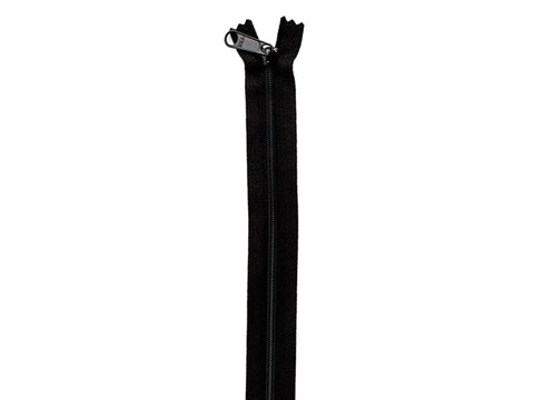 30" Zipper - Black