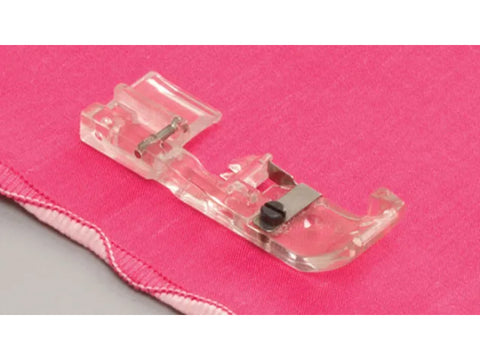 Clear Wave Foot for 4-Thread Serger