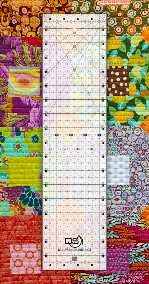 Quilters Select Ruler Crystal 4.5" X 18"