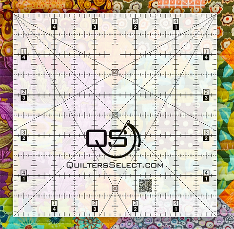 Quilters Select Ruler Crystal 5" X 5"