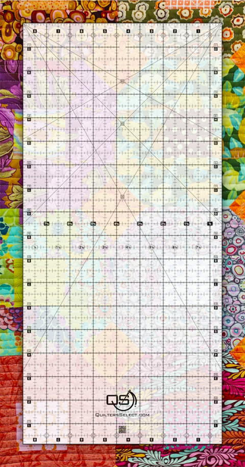 Quilters Select Ruler Crystal 8.5"X18"