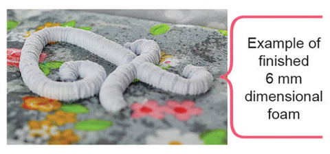Embellish Embroidery Foam 6 Pack